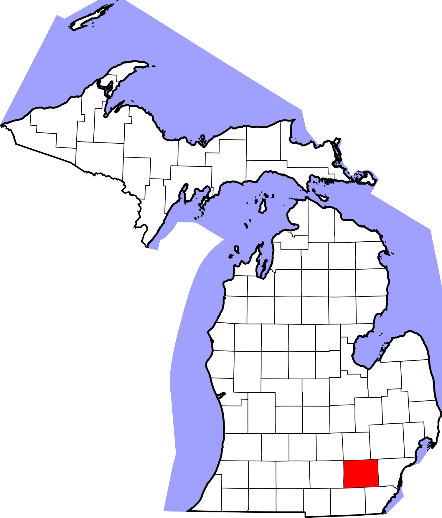 Map_of_Michigan_highlighting_Washtenaw_County_1500px