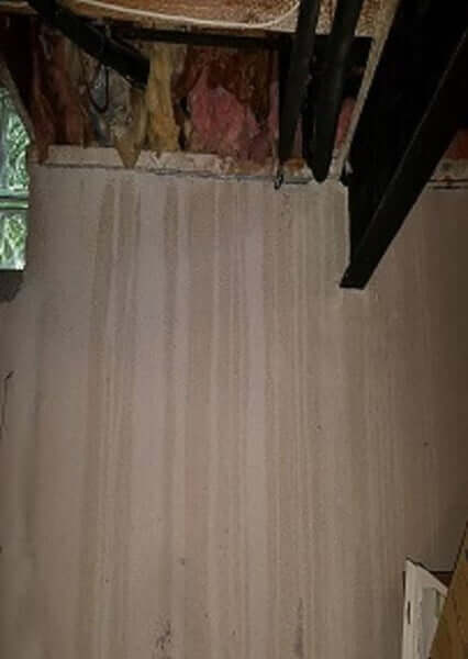 Sill plate leaking Sill plate leak